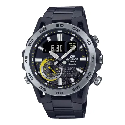 Casio Men's Watch  Ecb-40dc-1aef Gbby2 In Black