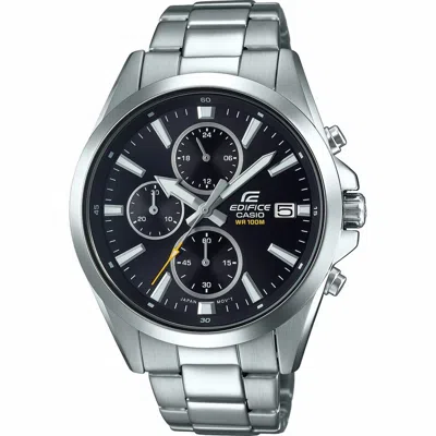 Casio Men's Watch  Efv-560d-1avuef Silver Black ( 44 Mm) Gbby2 In Multi