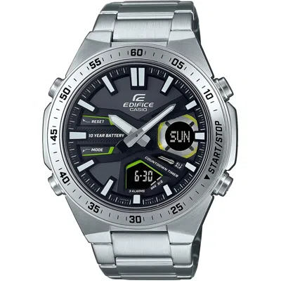 Casio Men's Watch  Efv-c110d-1a3vef Black Silver Gbby2 In Metallic