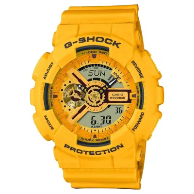 Casio Men's Watch  Ga-110slc-9aer ( 50 Mm) Gbby2 In Gold