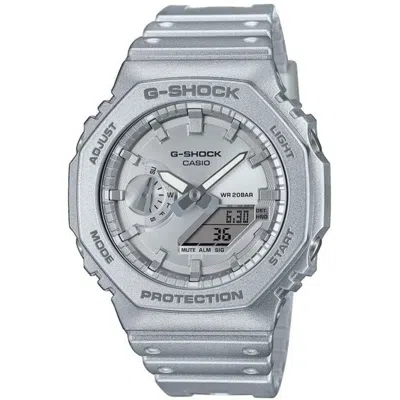 Casio Men's Watch  Ga-2100ff-8aer Silver Gbby2 In Metallic