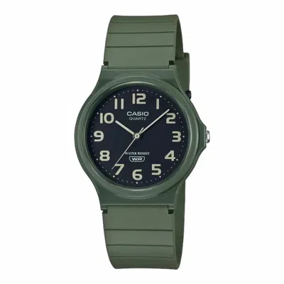 Casio Men's Watch  Mq-24uc-3bef Gbby2 In Green