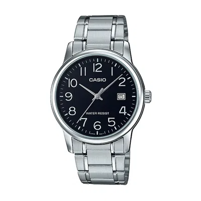 Casio Men's Watch  Mtp-v002d-1budf Silver ( 44 Mm) Gbby2 In Metallic