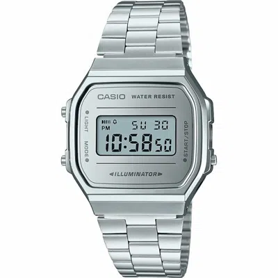 Casio Men's Watch  Vintage Iconic Grey Silver ( 36 Mm) Gbby2 In Metallic