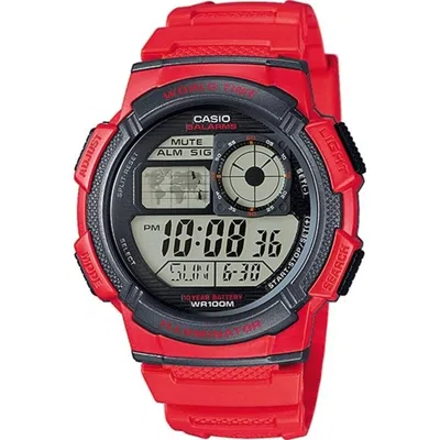 Casio Men's Watch  World Time Illuminator Red ( 43 Mm) Gbby2