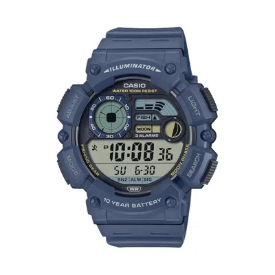 Casio Men's Watch  Ws-1500h-2avef Gbby2 In Blue