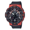 Casio Mens Black/red Analog/digital Combo