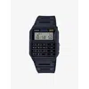 Casio Mens  Classic Collection 8-digit Calculator Digital Watch In Brown
