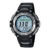Casio Mens Digital Black Strap Watch Sgw100-1v In Black