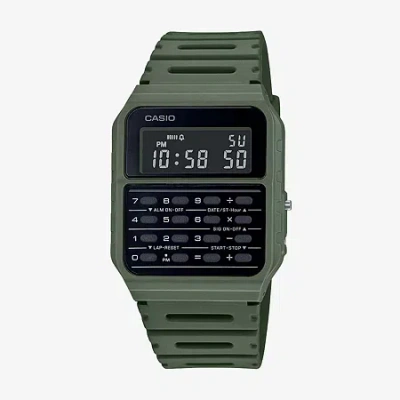Casio Mens Multi-function Digital Green Strap Watch Ca53wf-3bos