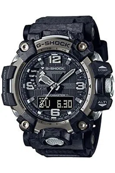 Pre-owned Casio Mint  G-shock Watch Mudmaster Radio Solar Gwg-2000-1a1jf Men's Black Japan