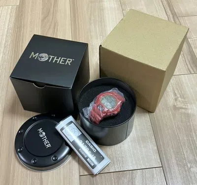 Pre-owned Casio Mother × G-shock  Gw-6900mot24-4jr Hobonichi Collaboration Red Limited Jp