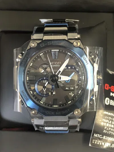 Pre-owned Casio Mtg-b2000b-1a2jf [g-shock Dual Core Guard Mt-g] Japan Domestic