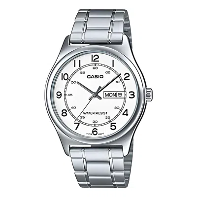Casio Mtp-v006d-7b2 Quartz Waterproof Unisex Mens In Metallic