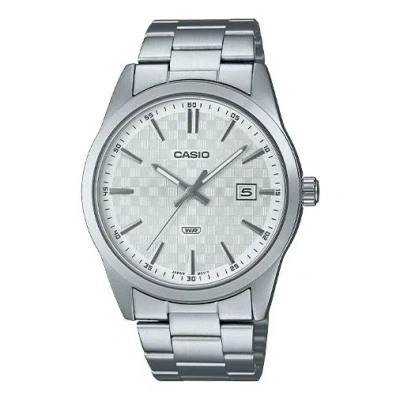 Casio Mtp-vd03d-7a Quartz Waterproof Sports Mens In Metallic
