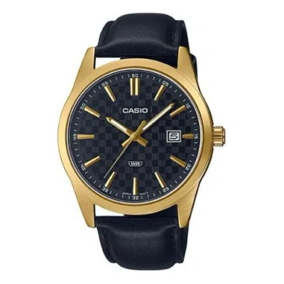 Casio Mtp-vd03gl-1a Quartz Waterproof Sports Mens In Blue