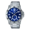 Casio Mtp-vd200d-2b Quartz Analog Mens In Metallic