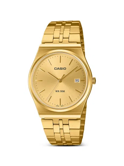 Casio Mtp-b145g-9av 40mm Watch In Gold