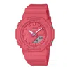 Casio Multicolor Resin Sport Watch In Red