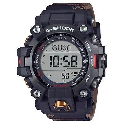 Pre-owned Casio Multicolour Mens Digital Watch G-shock Master Of Mudman Gw-9500tlc-1er