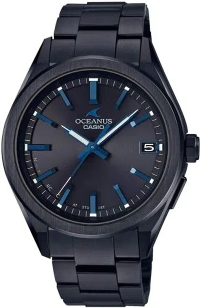 Pre-owned Casio Oceanus Classic Line Ocw-t200sb-1ajf Solar Radio Men's Watch From Japan