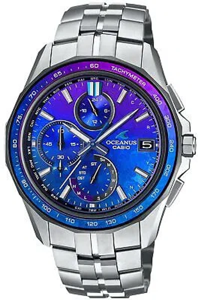 Pre-owned Casio Oceanus Manta Ocw-s7000c-2ajf Jpn Official Men's Watch Sporty And Elegant.