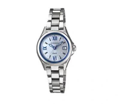 Pre-owned Casio Oceanus Ocw-70pj-7ajf Oceanus 3 Hands Model Ladies