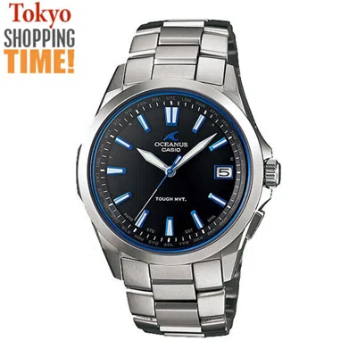 Pre-owned Casio Oceanus Ocw-s100-1ajf Titanium Solar Radio Analog Men Watch Made In Japan