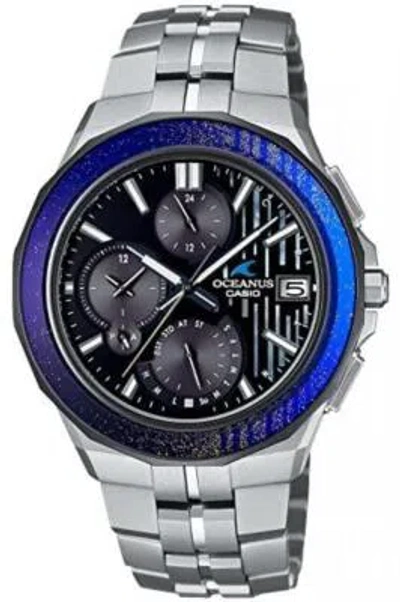 Pre-owned Casio Oceanus Ocw-s5000mb-1ajf Manta Makibokeshi Takimon Limited Men Watch