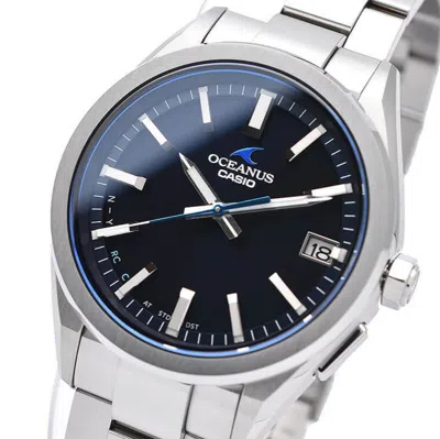 Pre-owned Casio Oceanus Ocw-t200s-1ajf Classic Line Bluetooth Radio Solar Watch 41.4mm