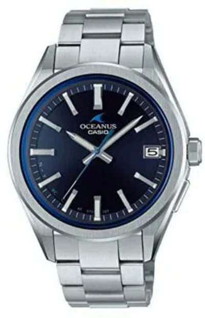Pre-owned Casio Oceanus Ocw-t200s-1ajf Classic Line Solar Radio Men's Watch Bluetooth