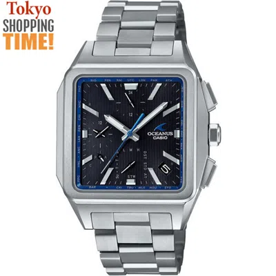 Pre-owned Casio Oceanus Ocw-t5000-1ajf Titanium Solar Radio Bluetooth Men`s Watch Japan