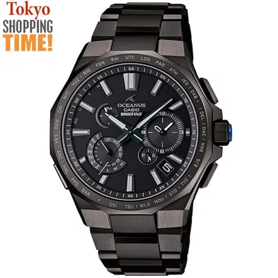 Pre-owned Casio Oceanus Ocw-t6000br-1ajr Briefing 25th Anniv. Titanium Men Watch Japan