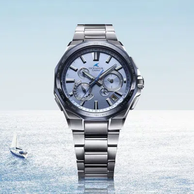 Pre-owned Casio Oceanus Ocw-t6000bv-2ajr 20th Anniversary Limited Solar Men Watch Japan