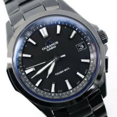Pre-owned Casio Oceanus Radio Waves Solor Ocw-s100b-1ajf Men Watch In Box