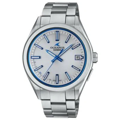 Pre-owned Casio Oceanus Solar Radio Watch Men's Ocw-t200s-7ajf