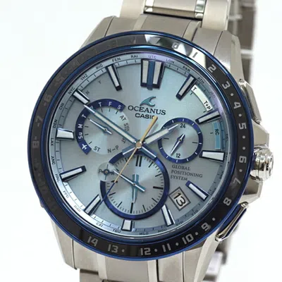 Pre-owned Casio Oceanus Titanium Wristwatch ()