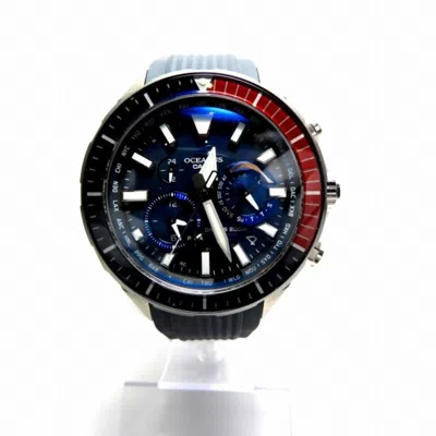 Pre-owned Casio Oceanus Titanium Wristwatch () In Multi
