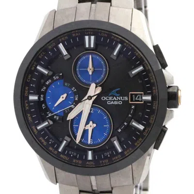 Pre-owned Casio Oceanus Titanium Wristwatch () In Multi