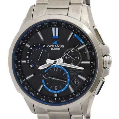 Pre-owned Casio Oceanus Titanium Wristwatch () In Multi