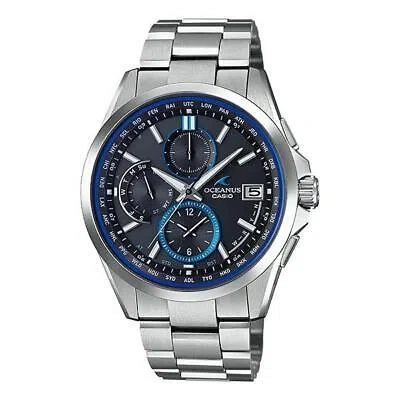 Pre-owned Casio [] Oceanus Watch Classic Radio Solar Ocw-t2600-1ajf Silver