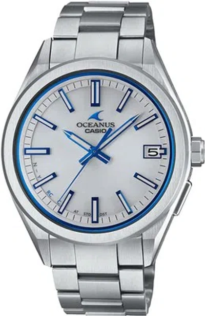 Pre-owned Casio [] Oceanus Watch [domestic Genuine Product] Made In Japan Bluetooth Radio S