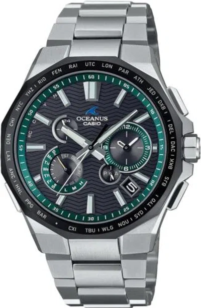 Pre-owned Casio Ocw-t6000a-1ajf Oceanus Classic Line Bluetooth Japan Import