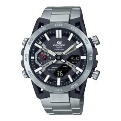 Pre-owned Casio Orologio  Edifice Ecb-2000d-1aef