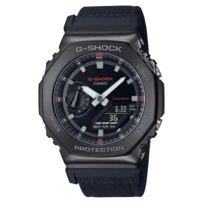 Pre-owned Casio Orologio  G-shock Utility Metal Collection Gm-2100cb-1aer