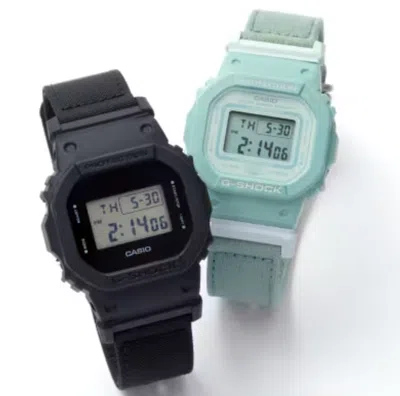 Pre-owned Casio Pair Watches Dw-5600bce-1jf × Gmd-s5600ct-3jf Japan