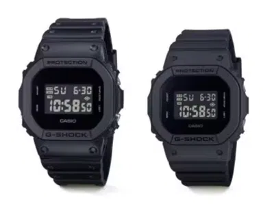 Pre-owned Casio Pair Watches Dw-5600ubb-1jf × Gmd-s5610bb-1jf Japan