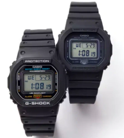 Pre-owned Casio Pair Watches Dw-5600ue-1jf × Gmd-s5600ba-1jf Japan
