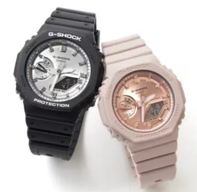 Pre-owned Casio Pair Watches Ga-2100sb-1ajf × Gma-s2100md-4ajf Japan