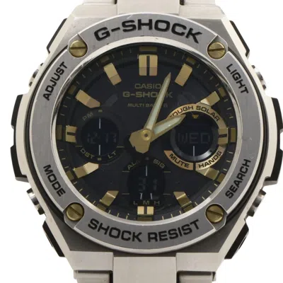 Pre-owned Casio Plastic Stainless Steel Wristwatch () In Multi